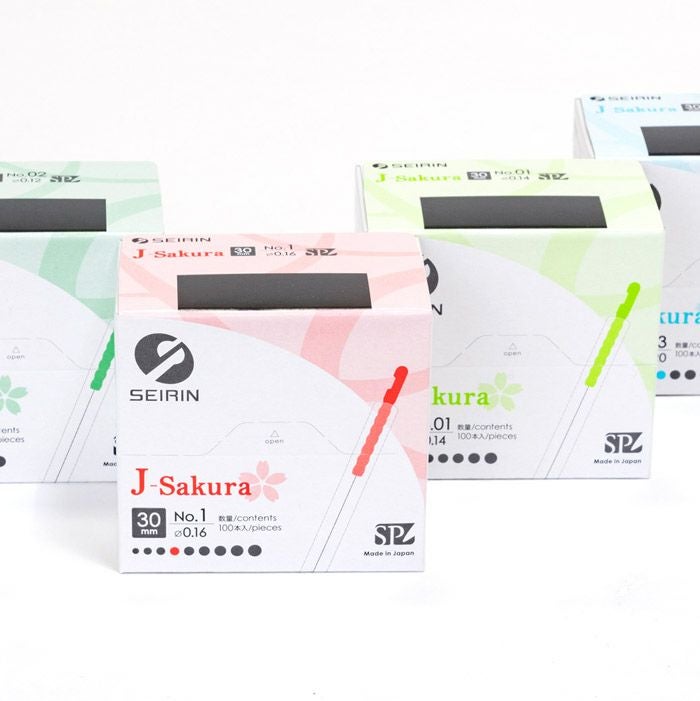 セイリン鍼 J-Sakura（旧JSP） （100本入） | タカチホメディカルショップ