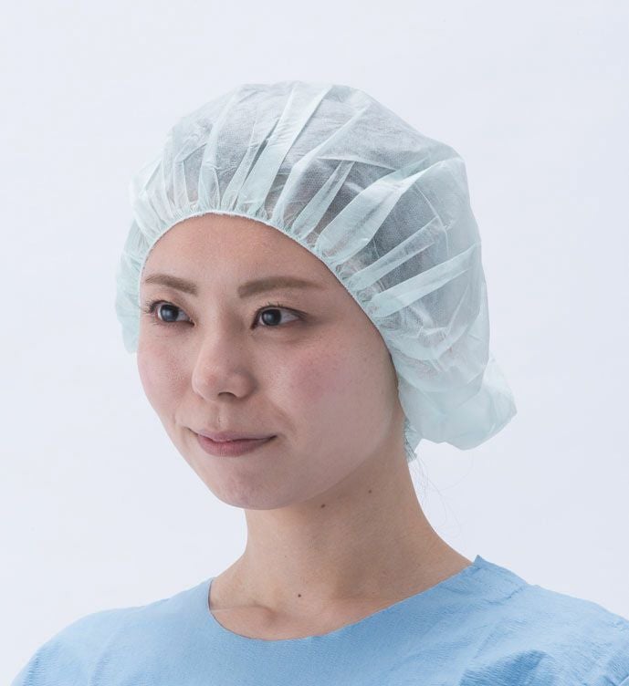 メディカルキャップ 青