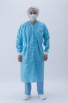 アイソレーションガウン　青