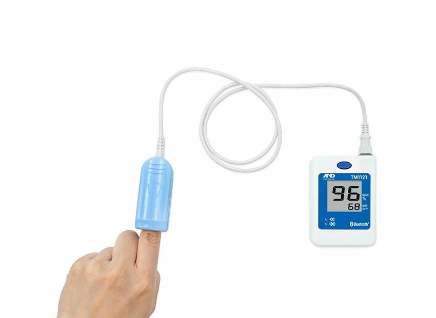 パルスオキシメータ TM1121　使用例
