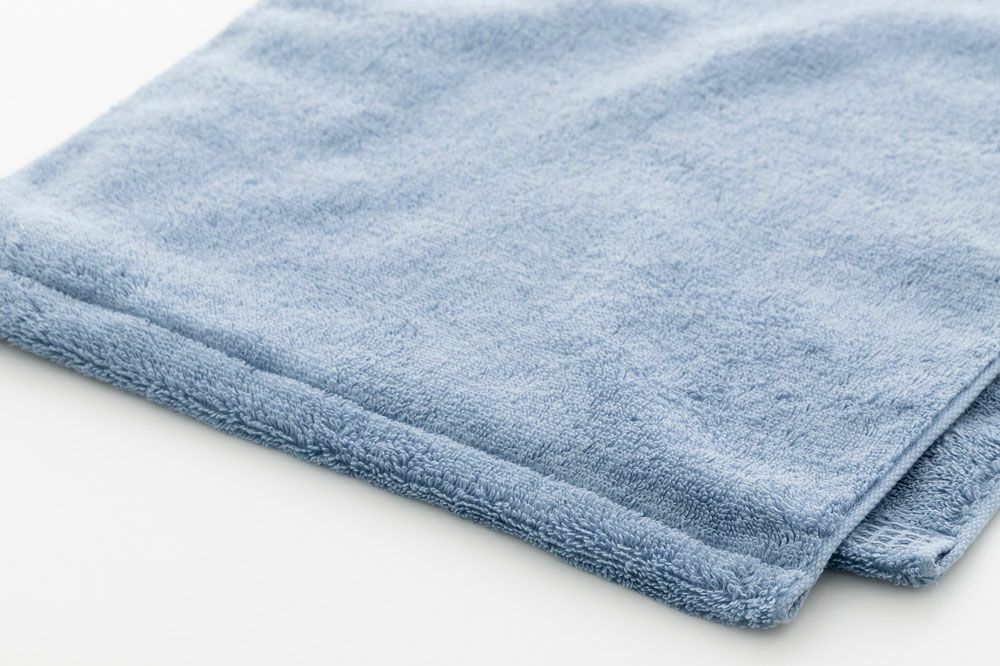 LifE フェイスタオル　ブルーグレー