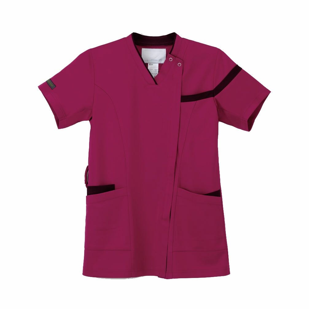 ディープピンク+ボルドー