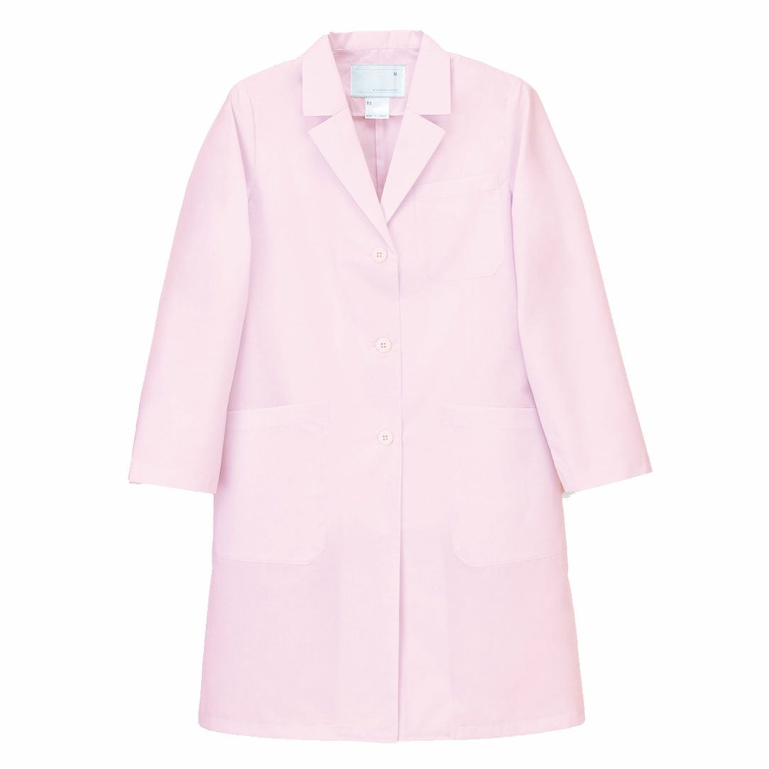 SE-3555 女子シングル診察衣　ピンク