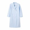 KEX-5120 女子ダブル診察衣 ブルー