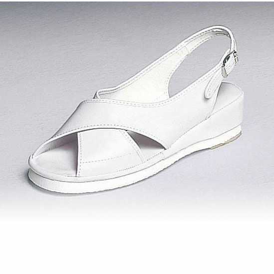 M-9 合成レザープラットサンダル