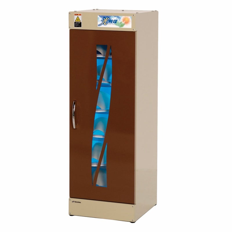 スリッパ殺菌・脱臭ロッカー（光触媒方式）スリムタイプ KE-SLM006H