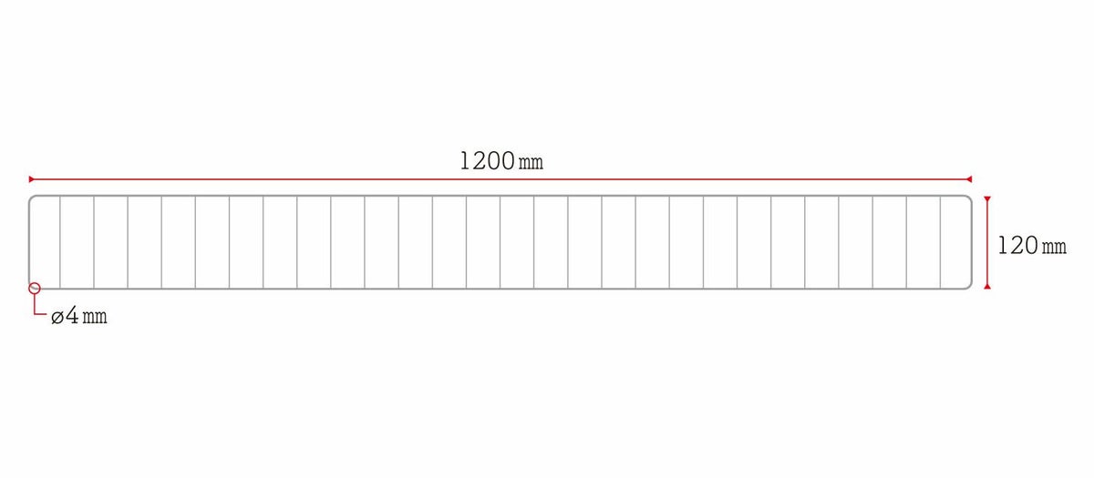 ケアシーネ クラーメル 枠型 120×1200㎜