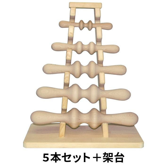 ラッケンローラー5本セット＋架台